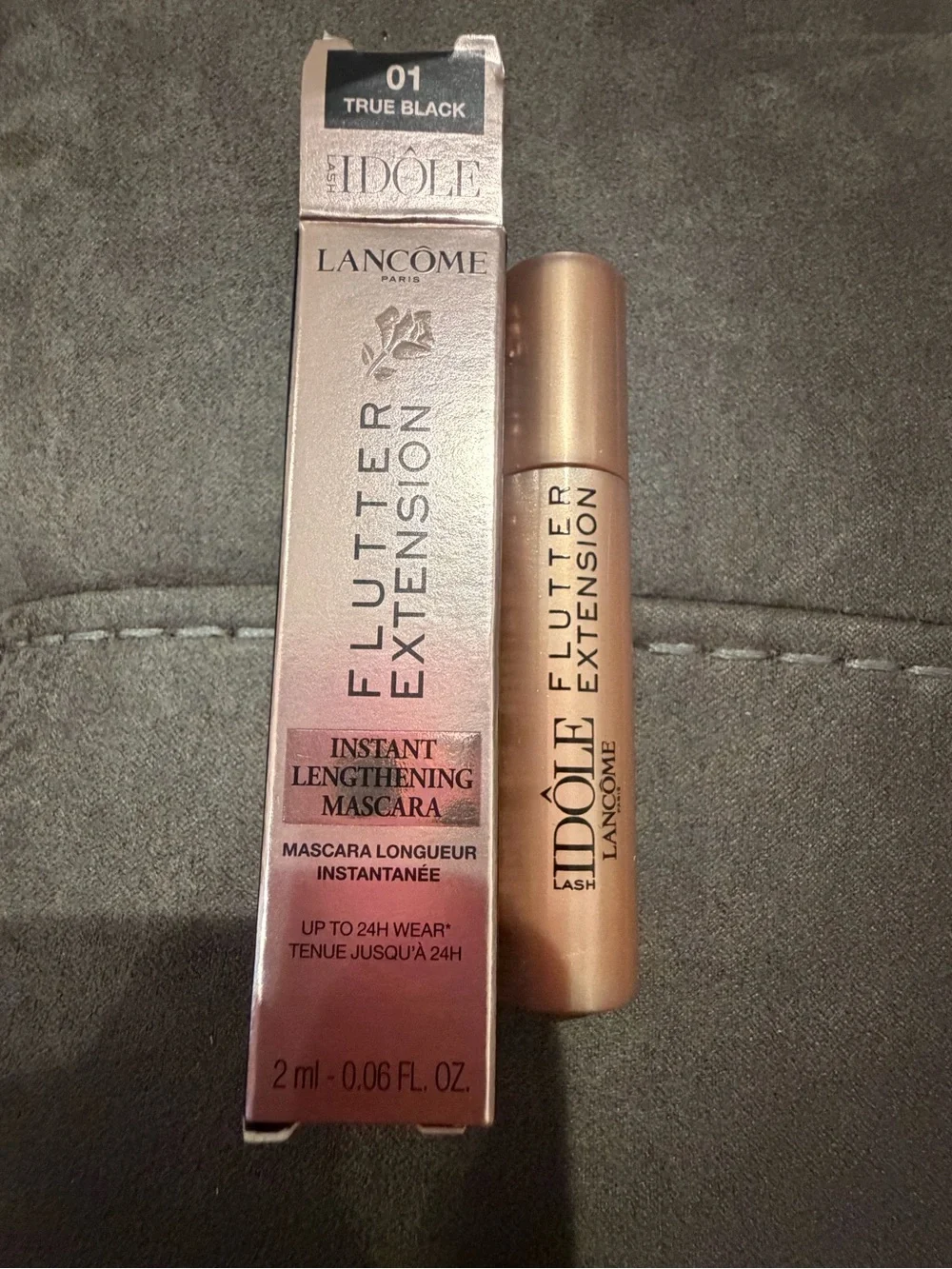 Idôlê Flutter Extension Instant Lengthening Mascara — True Black mini